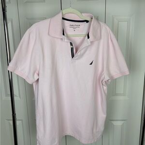 Nautica Light Pink Men's Polo Shirt